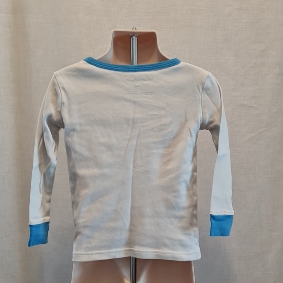 Cat & Jack White Pajamas with Rainbow Design, Crayons, Unisex 3T GUC, Cute Set!! - Picture 3 of 7